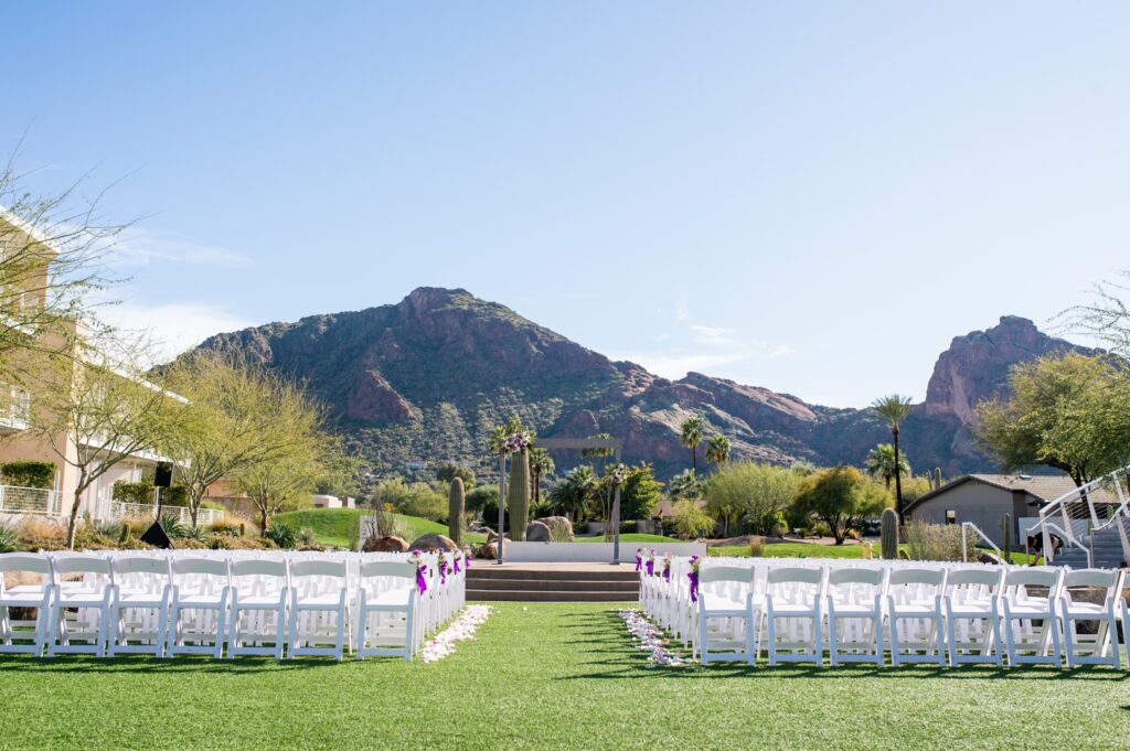 Mountain Shadows Resort wedding - ceremony