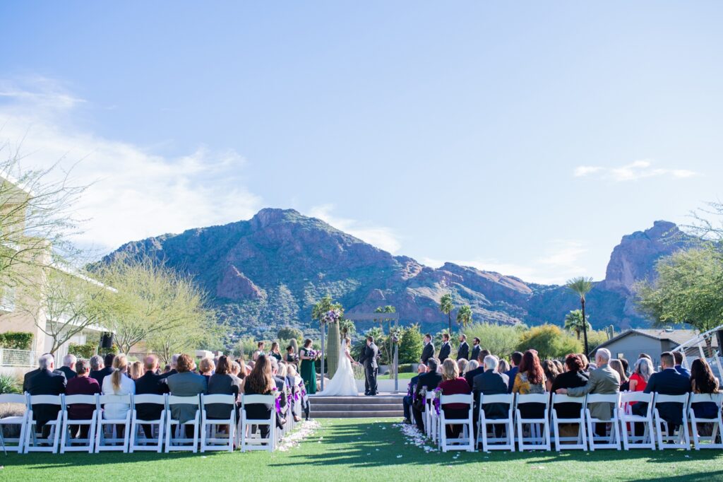 Mountain Shadows Resort wedding - ceremony