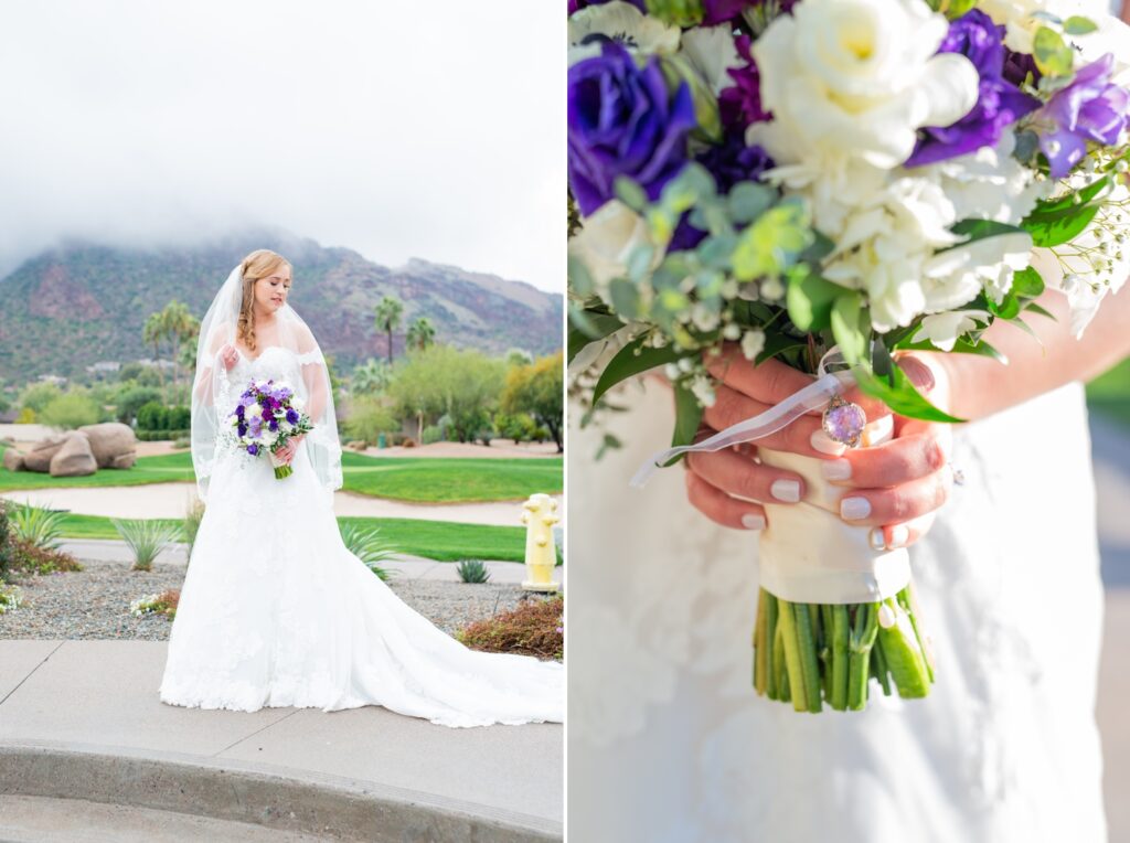 Mountain Shadows Resort wedding - Bride portraits