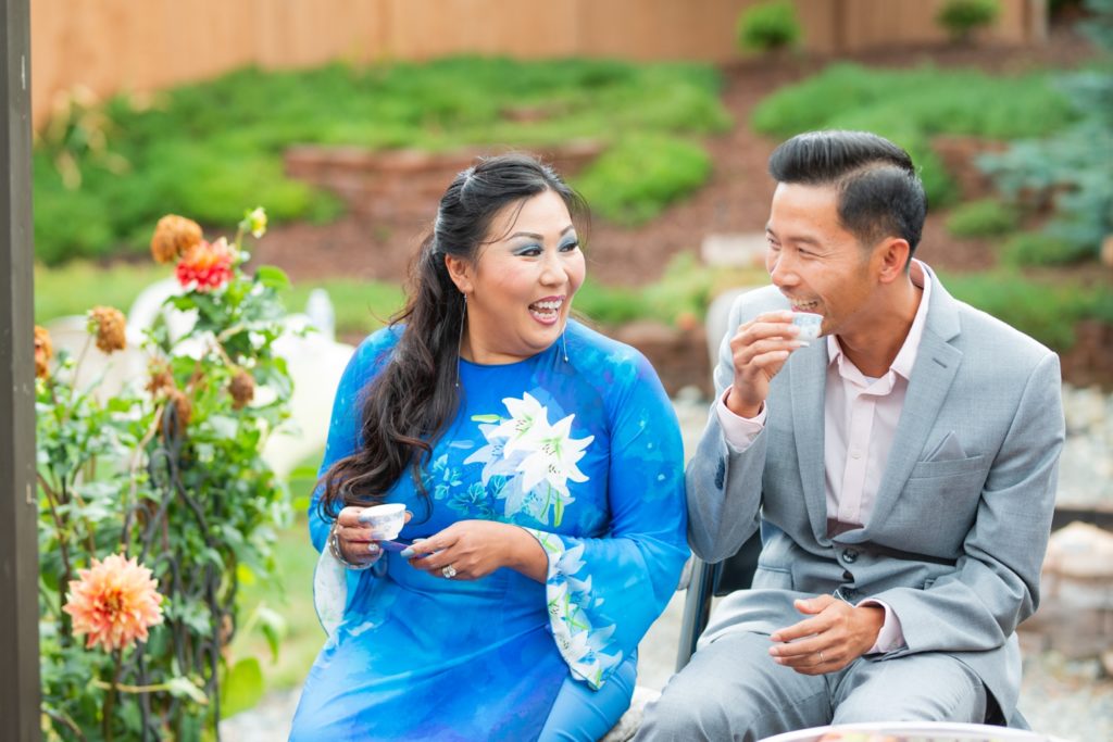 Vietnamese wedding tea ceremony