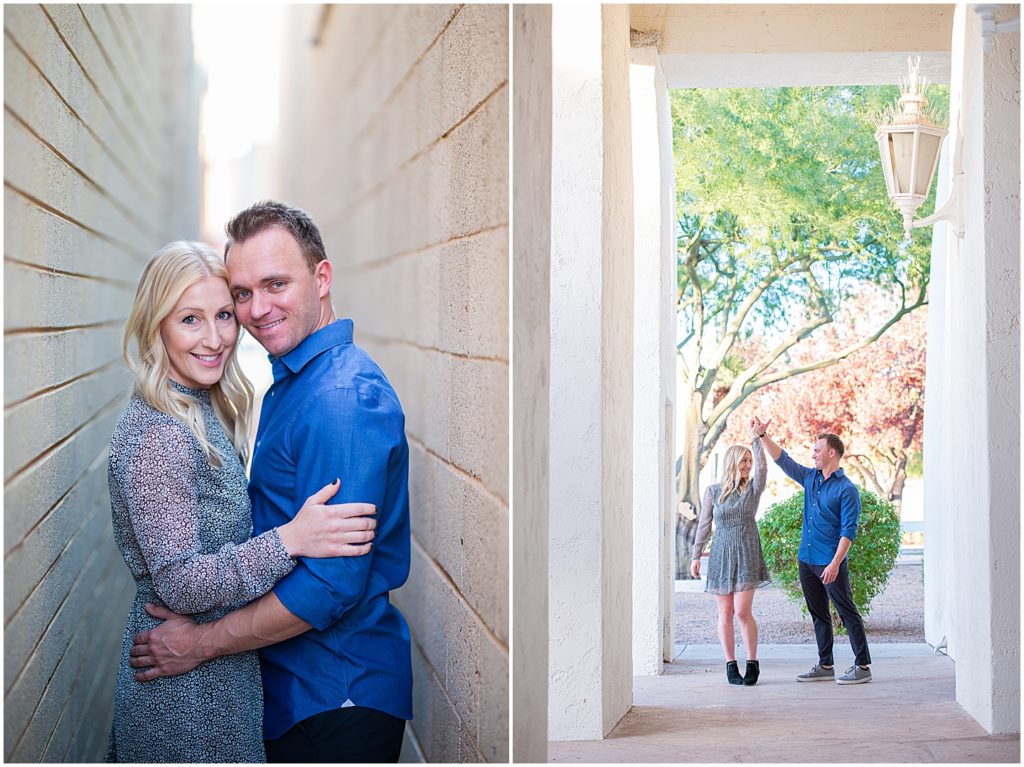 Scottsdale Arizona Engagement Photographer. Couples Portrait Session