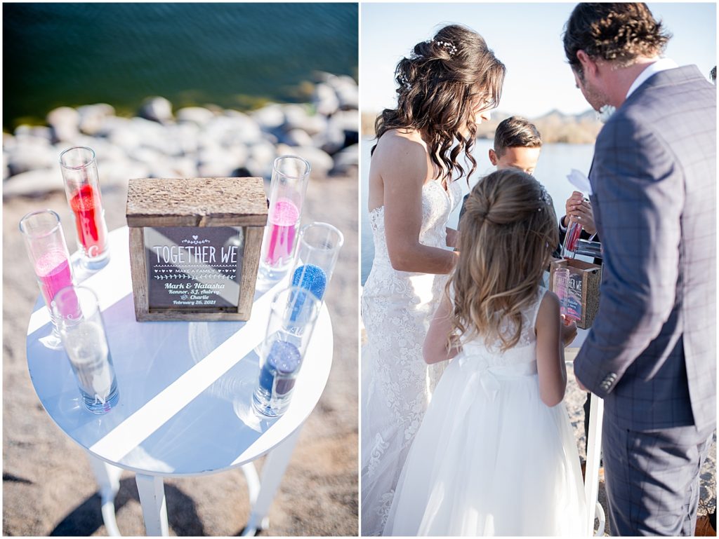 Hidden Lake Wedding ceremony