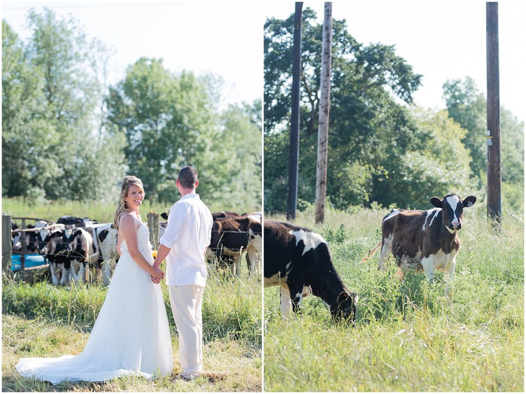 Chehalis Farm Wedding Bridal portraits