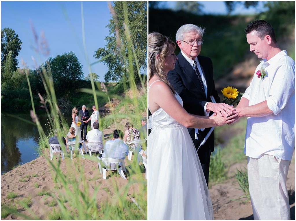 Chehalis Farm Wedding Ceremony