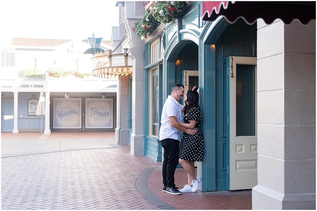 Disneyland engagement pictures