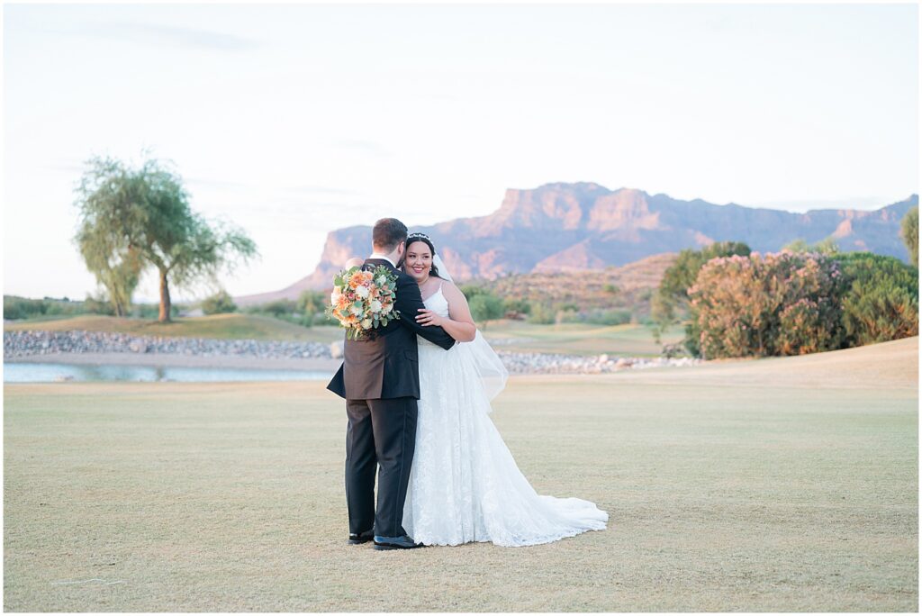 Bridal portraits at The Views at Superstition