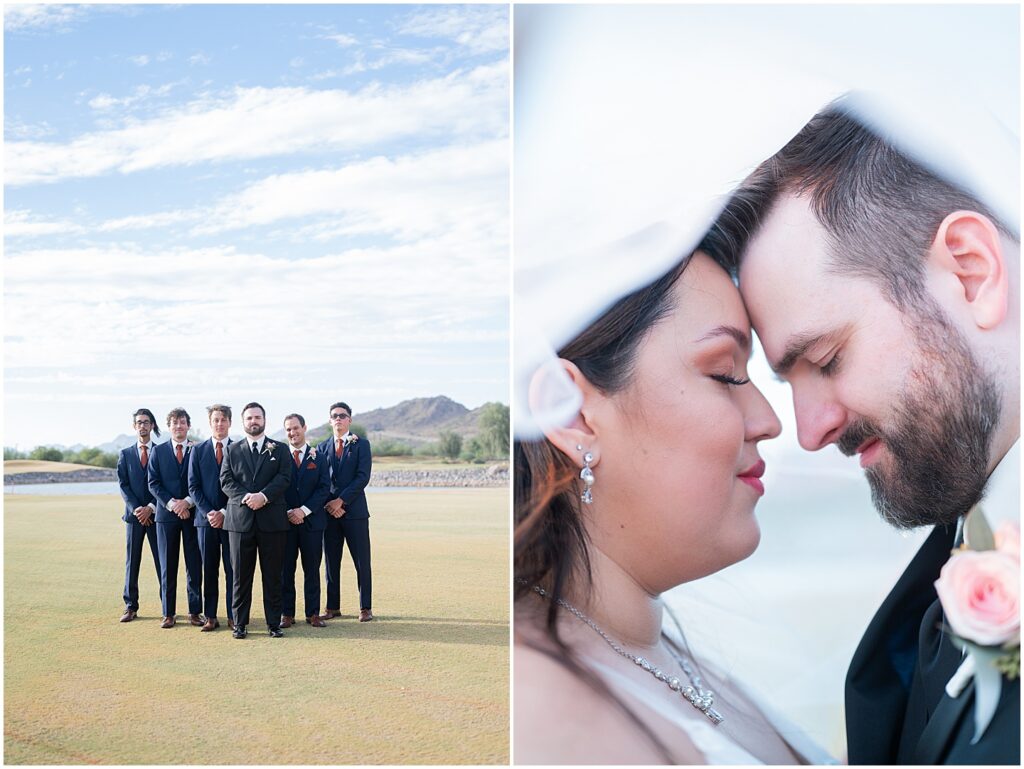 Bridal pictures at The Views at Superstition